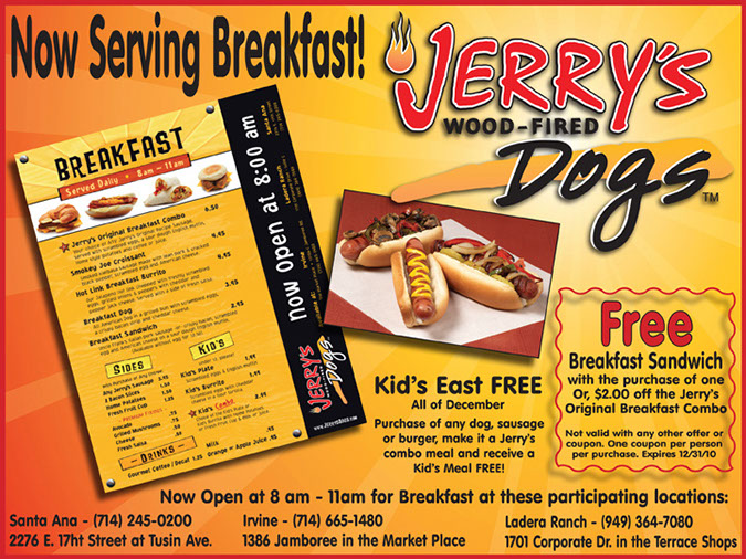 food ad jerry's dogs
