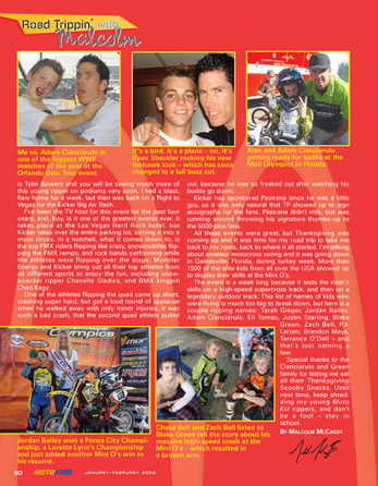 Moto Kids Cycle News article