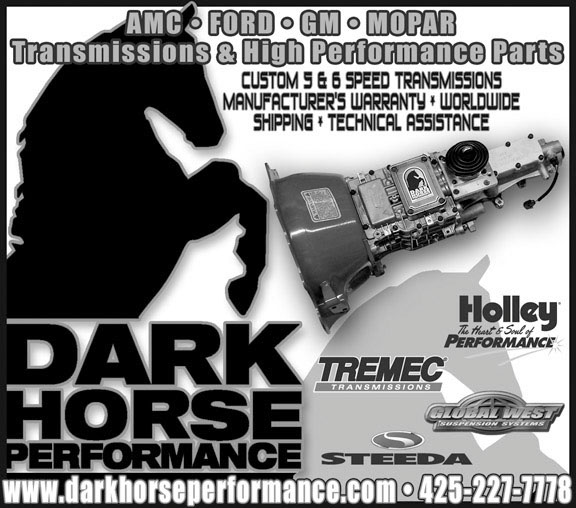 automotive ad dark horse
